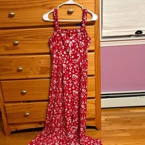 Floral Red Women’s Jumpsuit